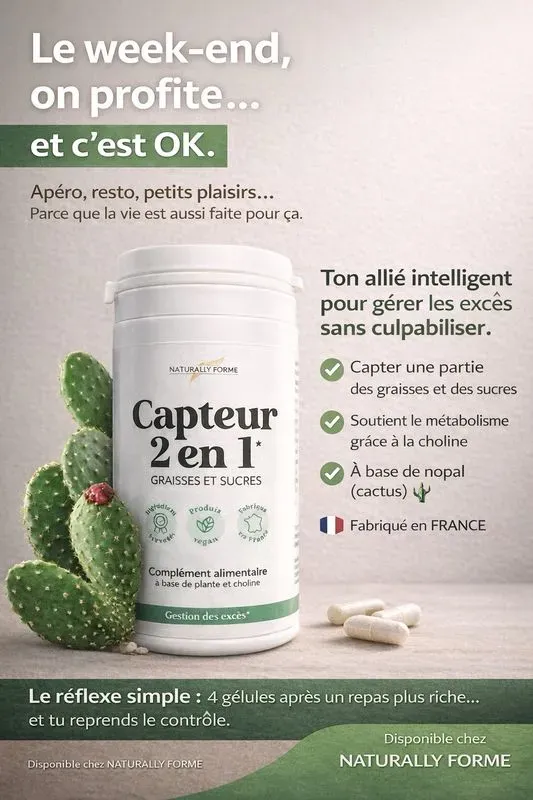 Capteur de gras et sucre