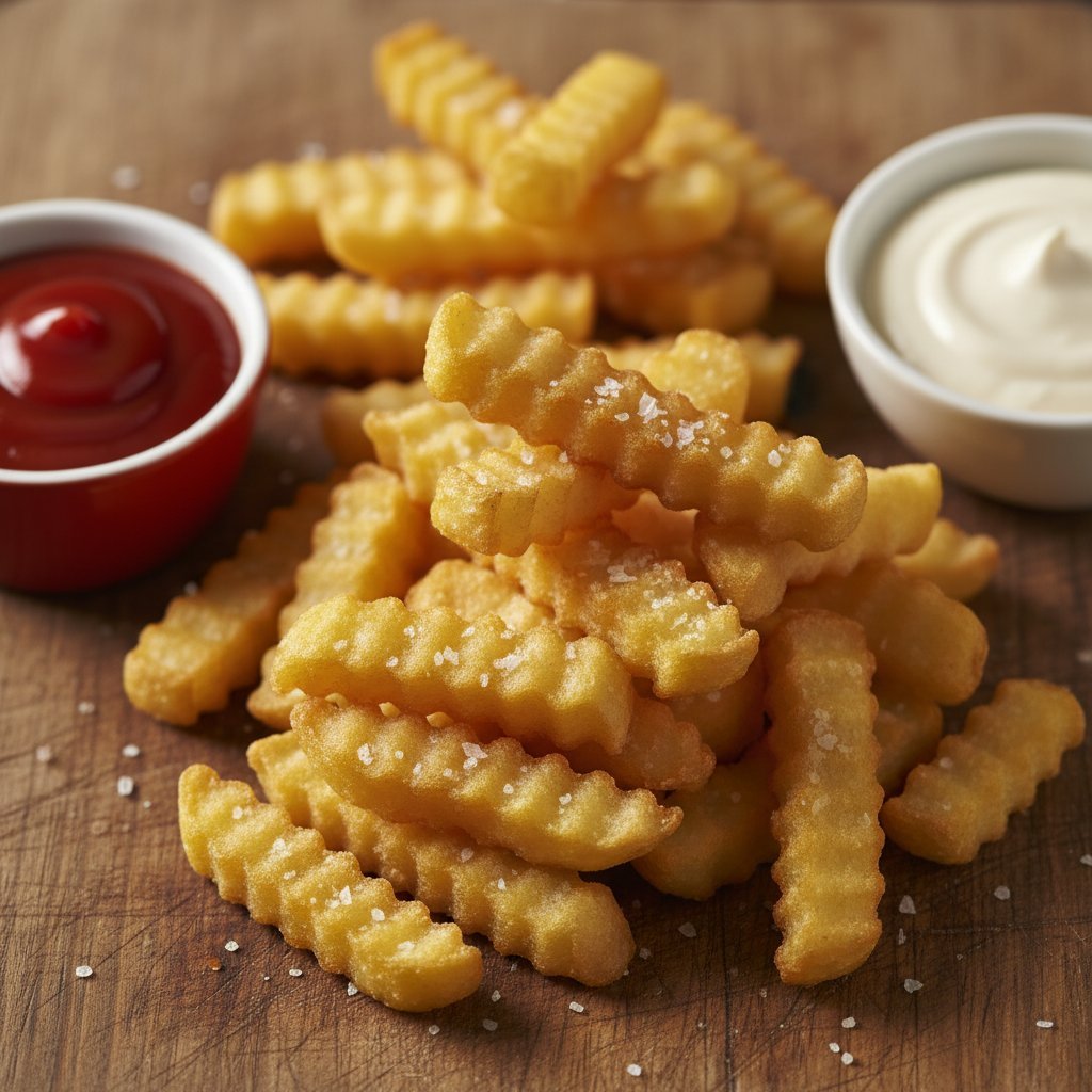 Golden Perfection: Ultimate Crispy Homemade French Fries
