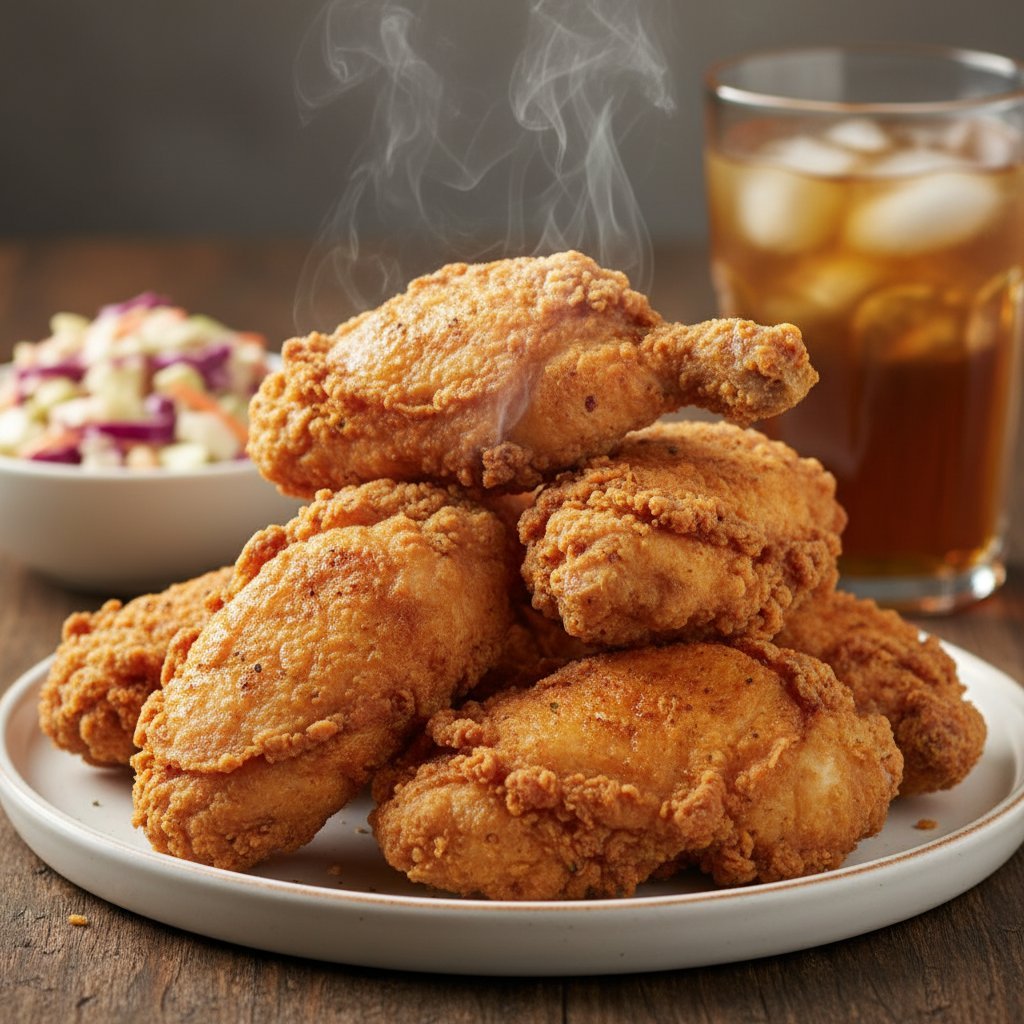 Southern Comfort: The Ultimate Crispy Buttermilk Fried Chicken