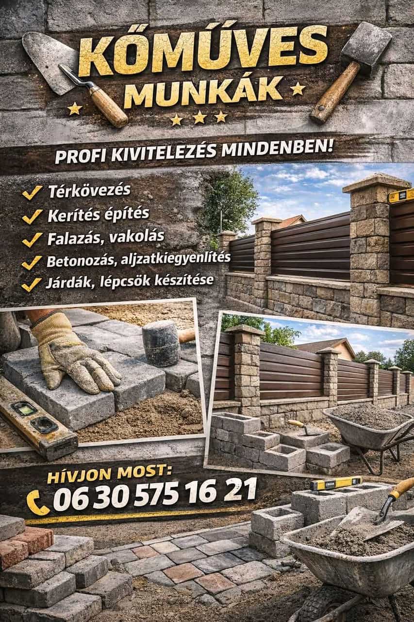 JVV EUROPE Kft – lucrări 2