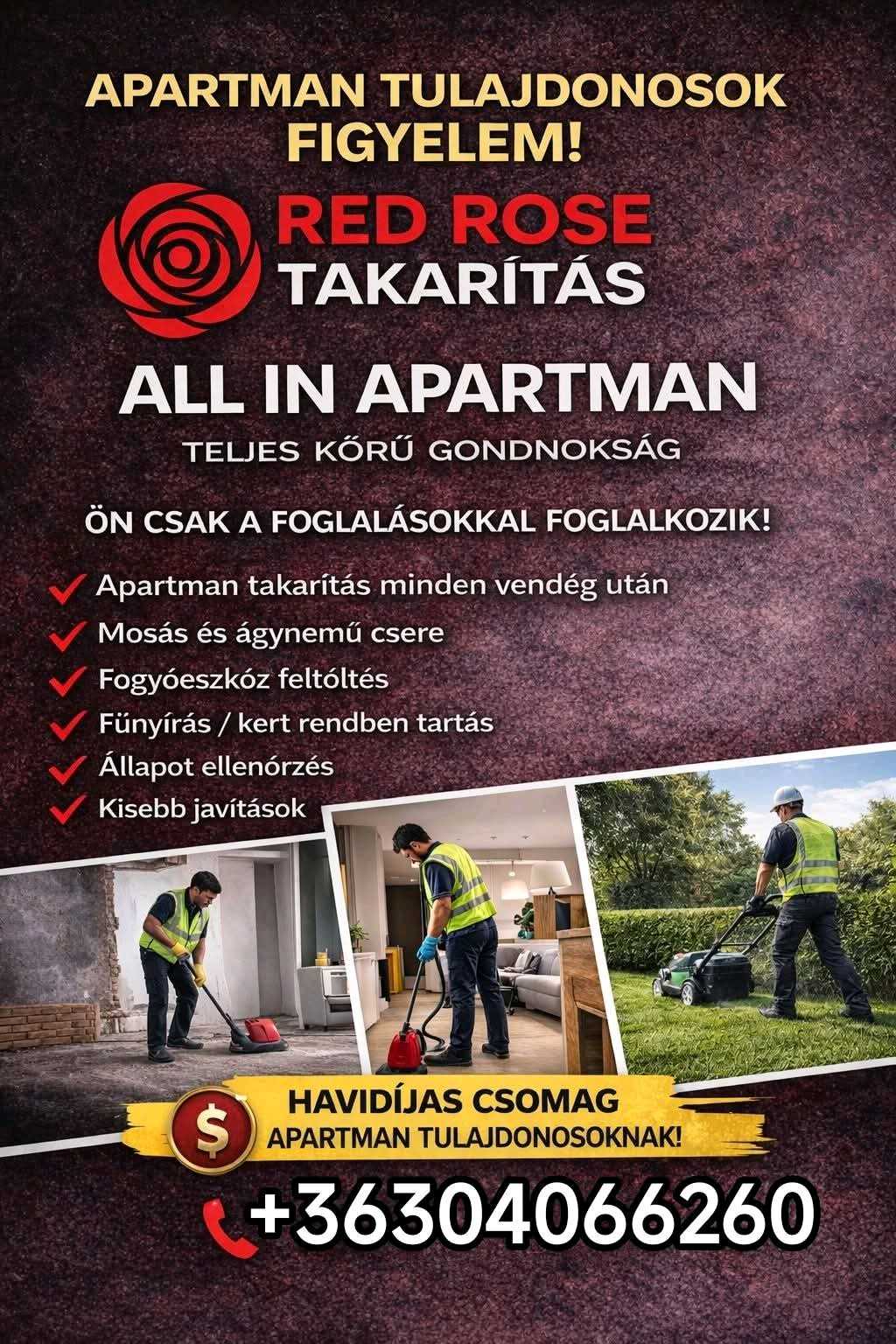 Red Rose Cleaning Takarítás🌹 – lucrări 8