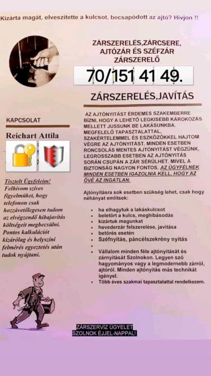 Reichart Attila – lucrări 1