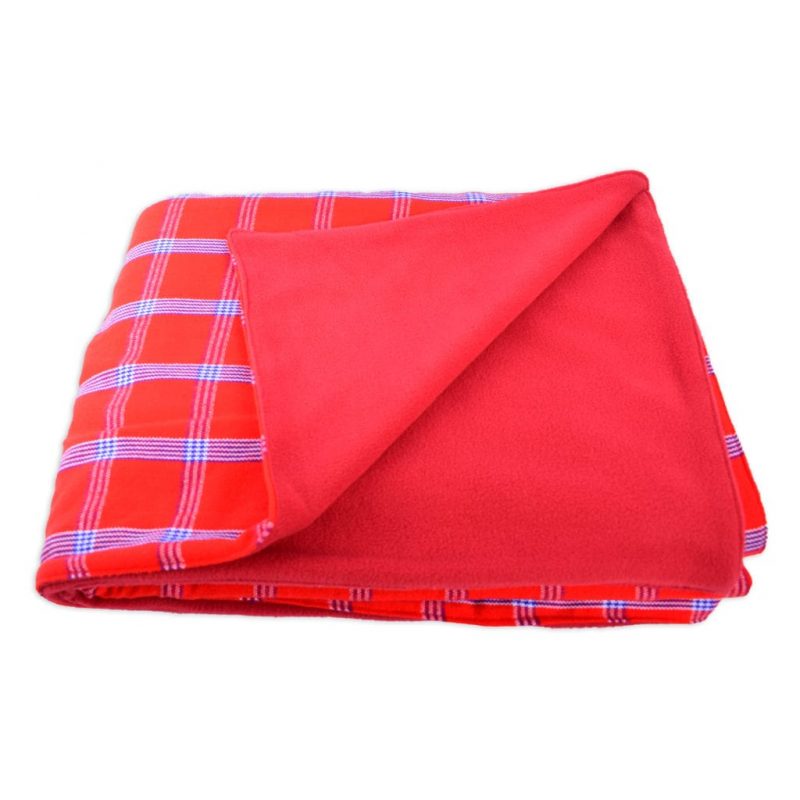 Red Masai Blanket 