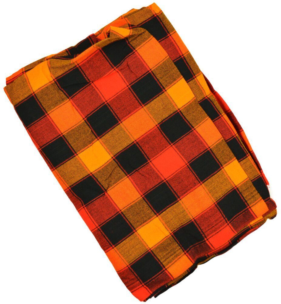 Black Yellow Red Masai Shuka