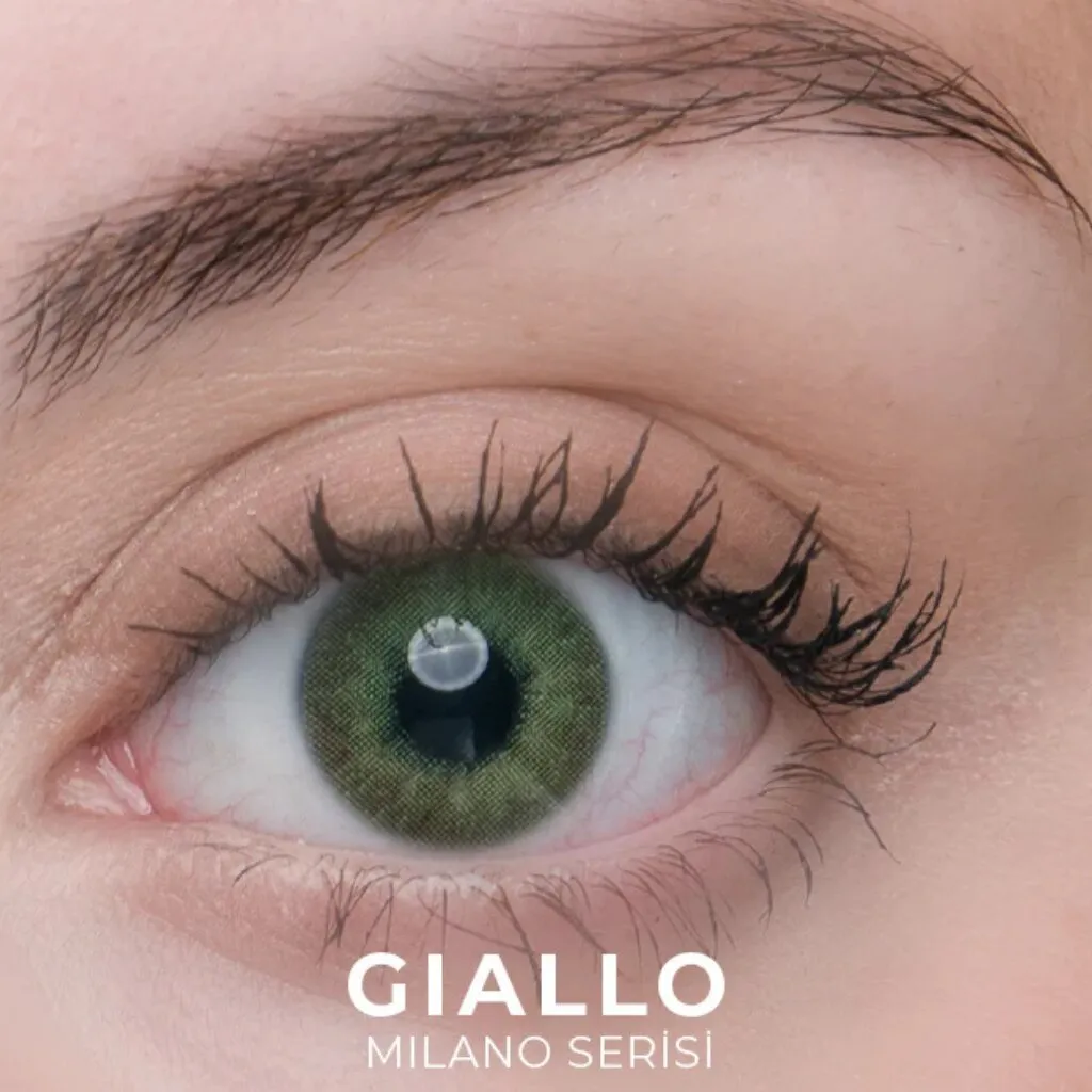 LA'BELLA LABELLA MILANO GIALLO Numarasız Renkli Lens