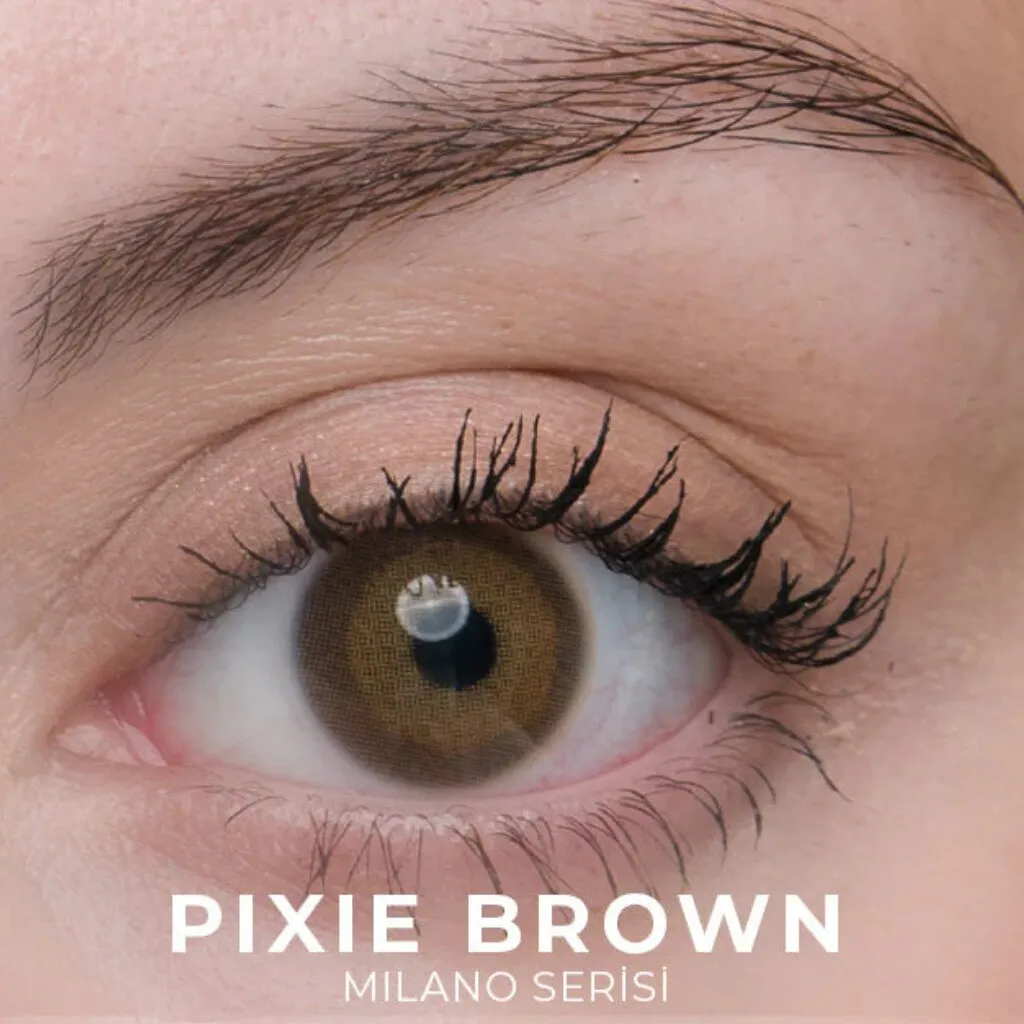 LA'BELLA LABELLA PIXIE BROWN Numarasız Renkli Lens