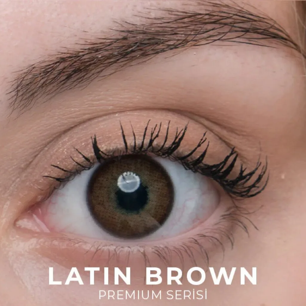 LA'BELLA LABELLA PREMIUM LATIN BROWN Numarasız Renkli Lens
