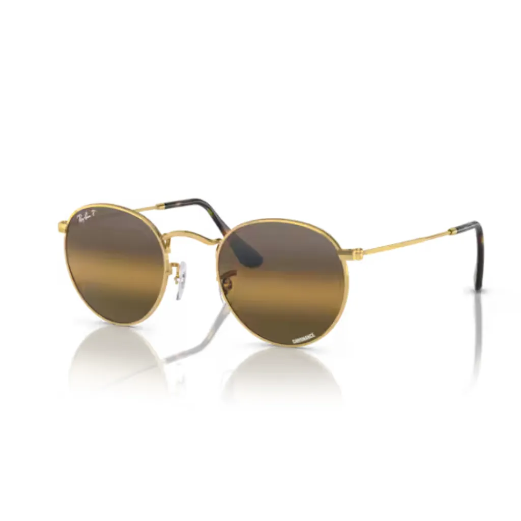 Ray-Ban Ray-Ban ROUND METAL RB 3447 001/G5 50 Güneş Gözlüğü