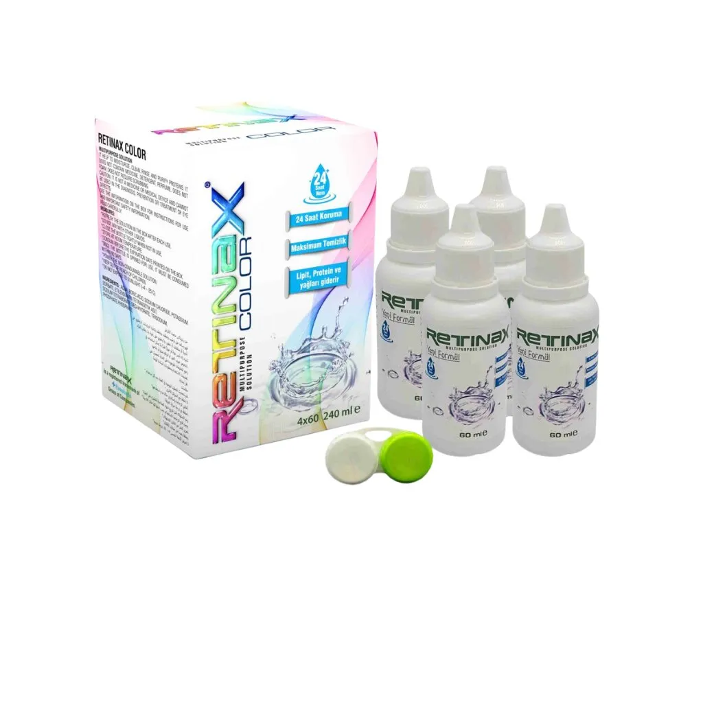 Retinax Retinax COLOR 4x60 ml Lens Solisyonu