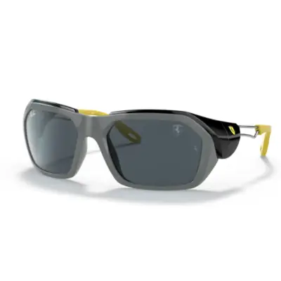 Ray-Ban x Ferrari RB 4367-M F672/87 59 Güneş Gözlüğü - Görsel 1