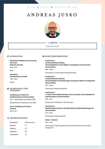 ŽivotopisAssistenzarzt