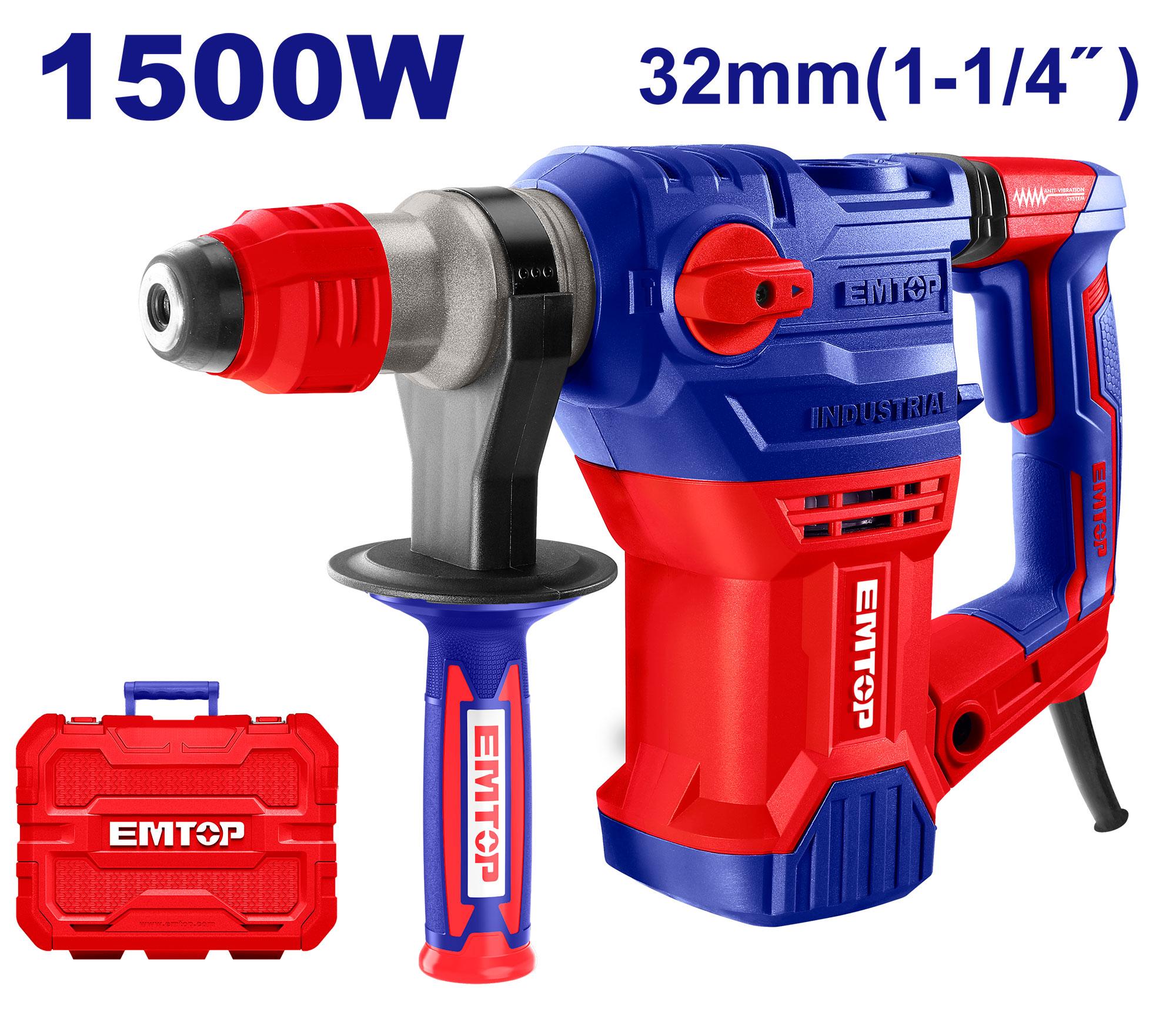 Ciocan rotativ 1500 w emtop Thumbnail 1
