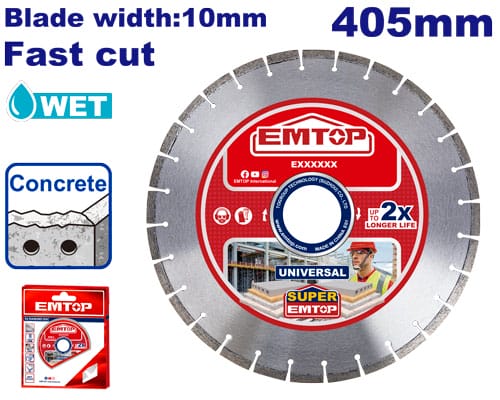 Disc diamant 405 mm emtop Thumbnail 1