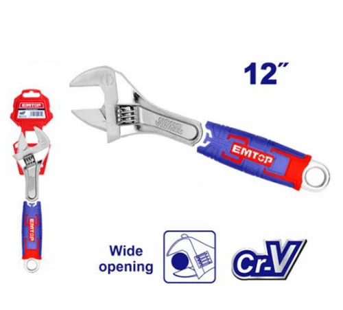 Cheie reglabila 0-41 mm, 12', emtop Thumbnail 1