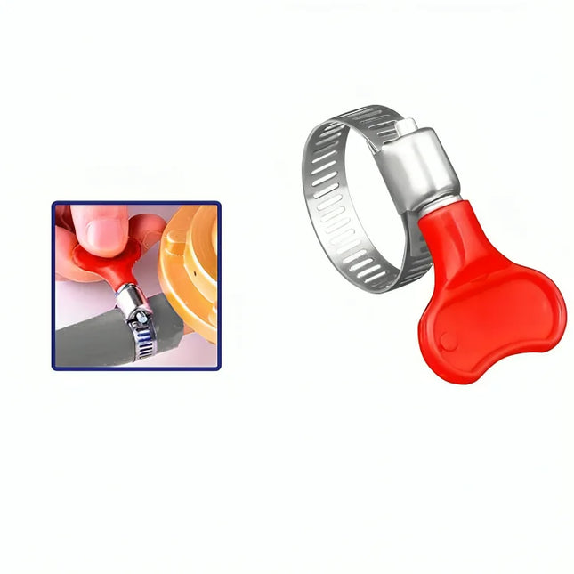 Colier metalic fluture reglabil 13-19  mm, 8 mm, emtop Thumbnail 1