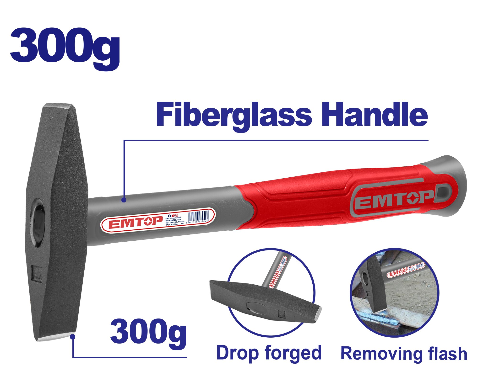 Ciocan de ciobitor 300 g, emtop Thumbnail 1