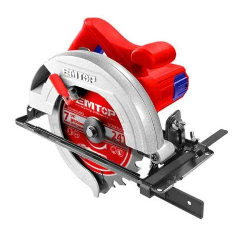 Fierestrau ciruclar 1400w 220v 185mm emtop Thumbnail 1