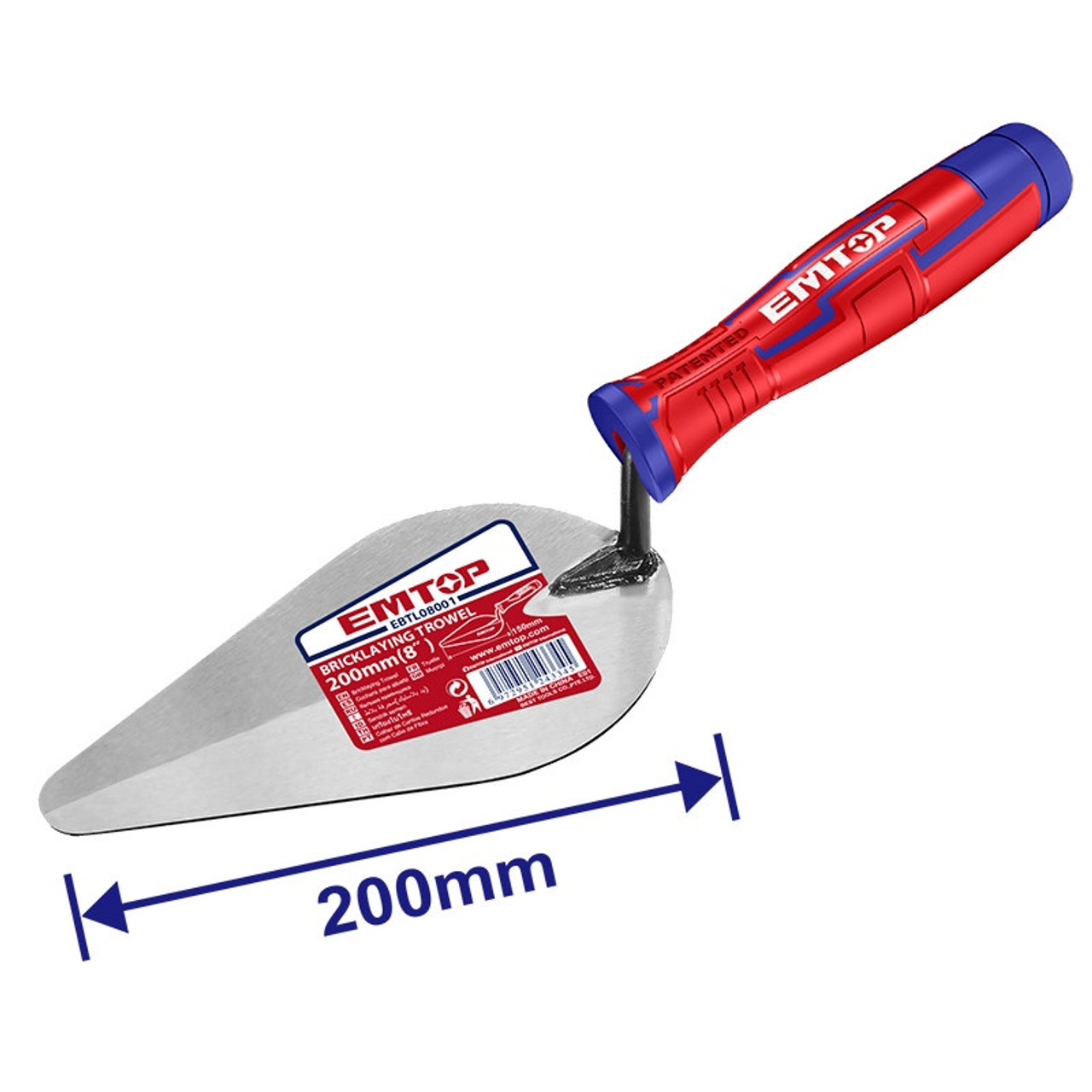 Mistrie de zidar 200 mm emtop