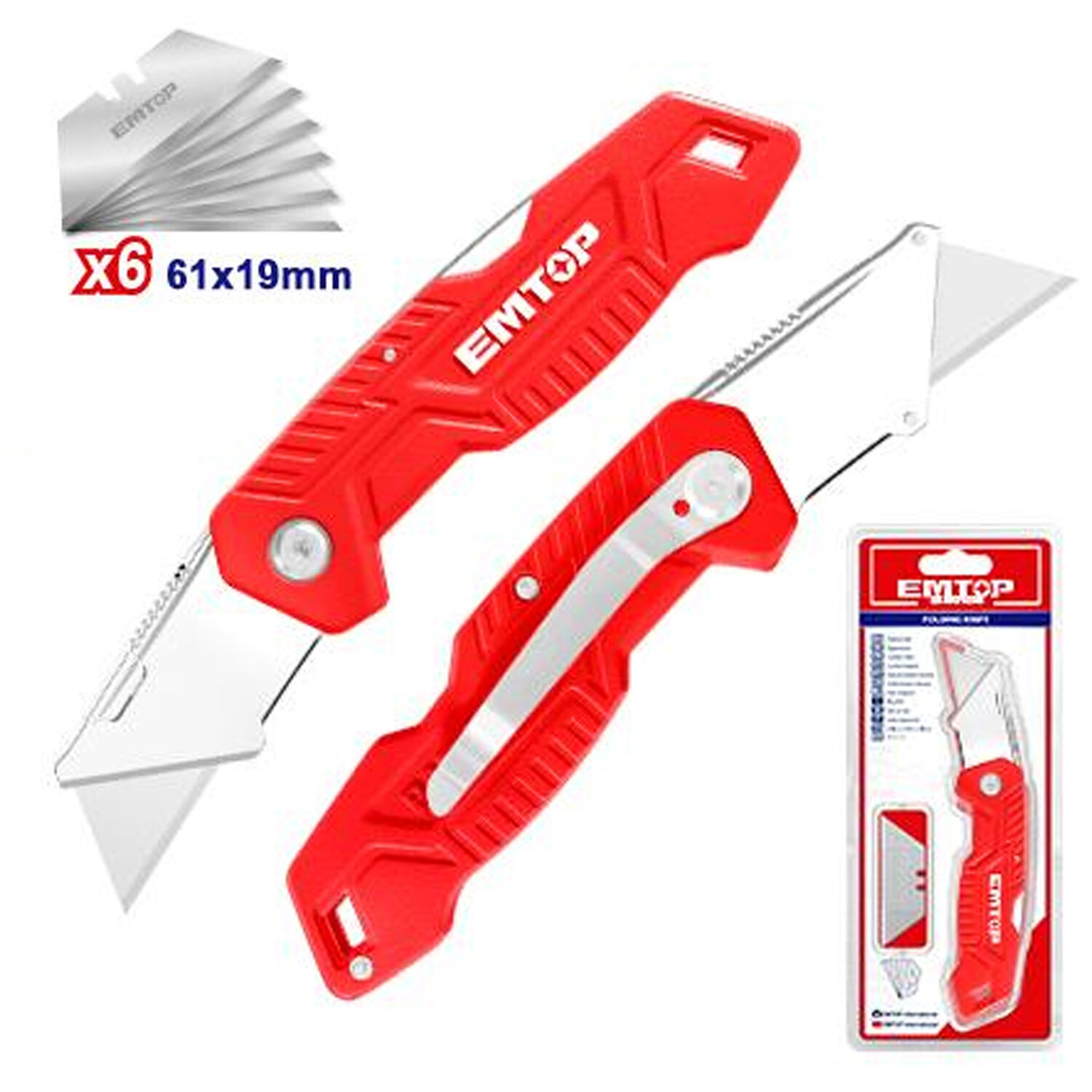Cutit pliabil 61*19 mm emtop