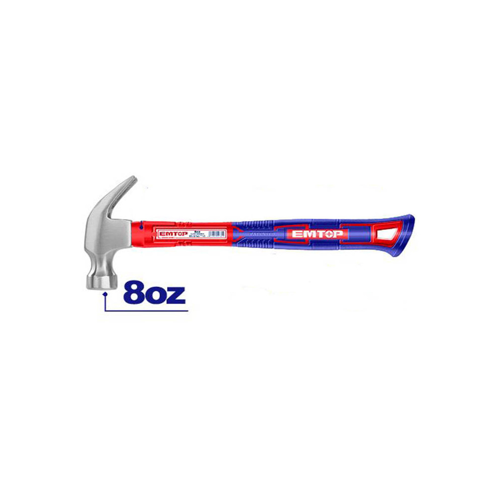 Ciocan cu gheare 8 oz emtop Thumbnail 1