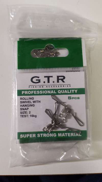 G.T.R Fisketillbehör Rullsvivel - 50 kr