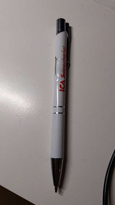 ICA Supermarket kulspetspenna - 5 kr till salu i Sävsjö
