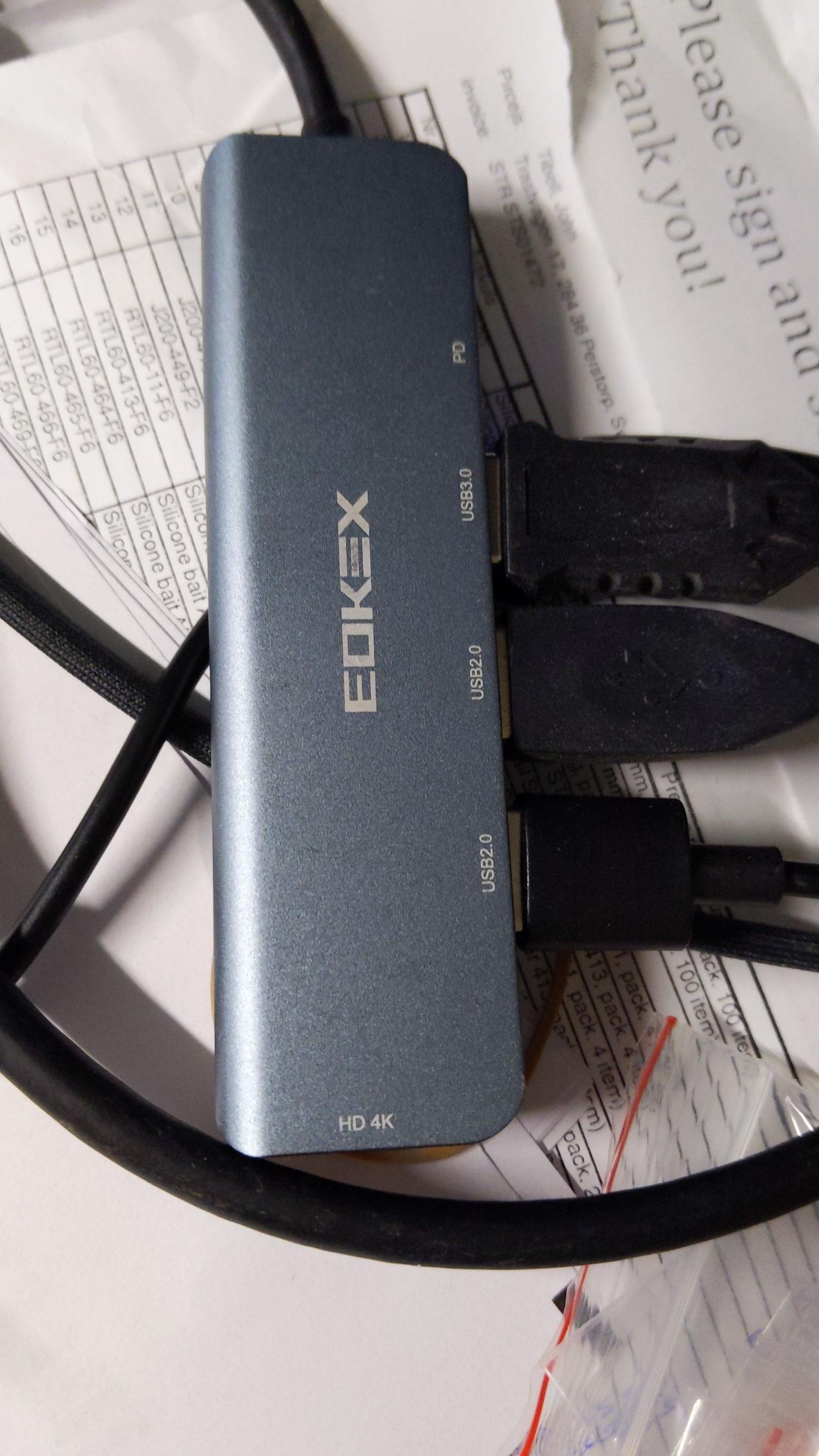 EOKEX USB-hubb HD 4K bild 2