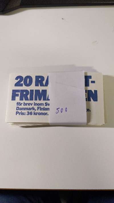 20 Rabattfrimärken för Sverige - Övrigt till salu i Sävsjö för 500 kr