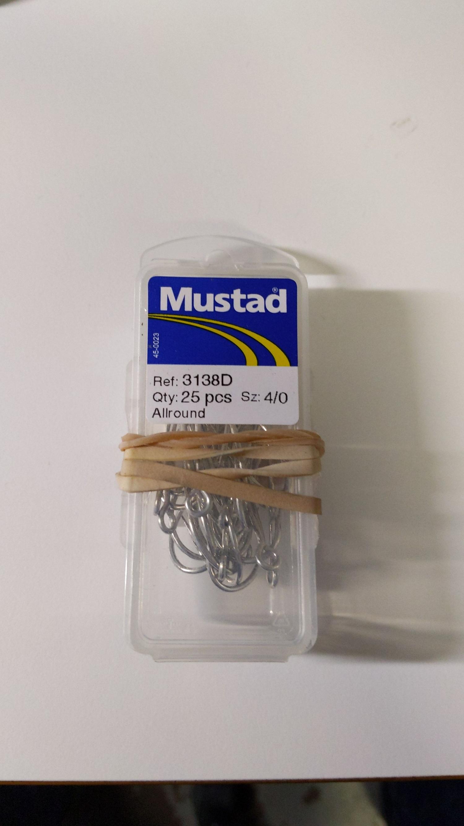 Mustad fiskekrokar 3138D 25 st bild 2