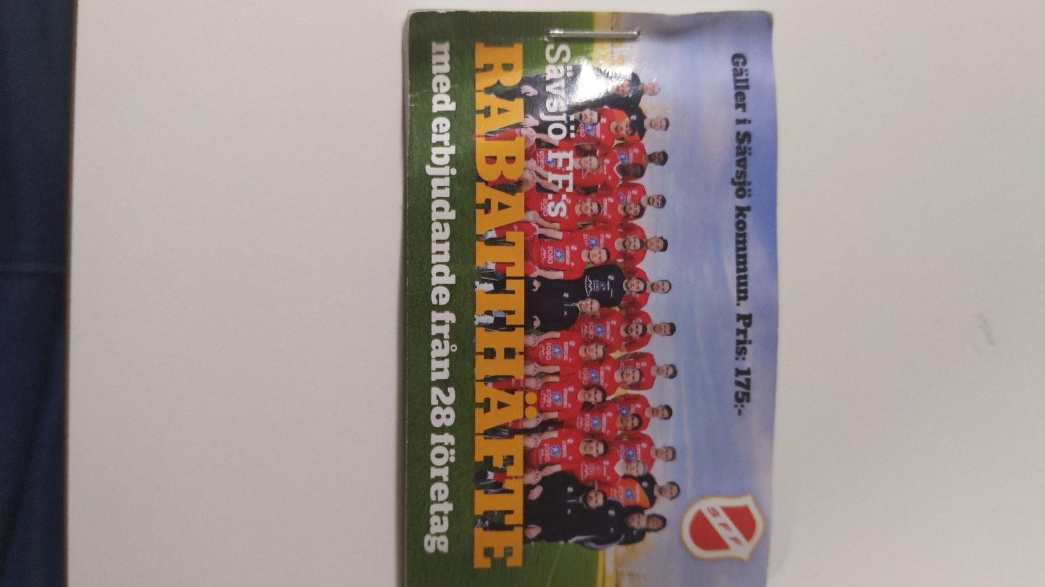 Sävsjö FF:s Rabatthäfte bild 2