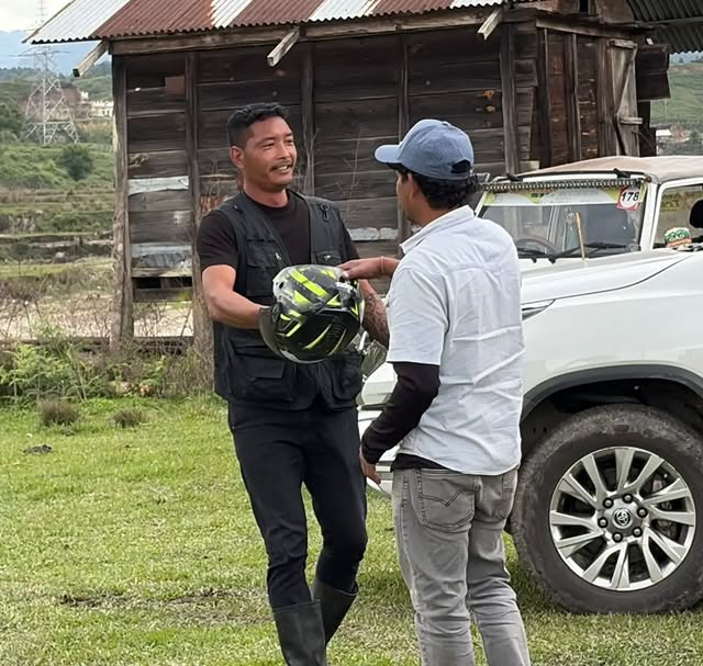 Riders in Ziro Valley