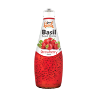 Foku Basil Seed Strawberry Drink