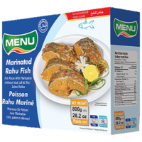 Rahu Fish Marinated Menu
