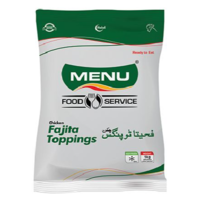 Menu Fajita Topping