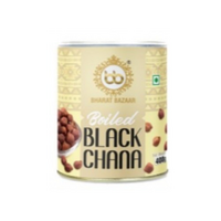 Bharat Bazaar Boiled Black Chana