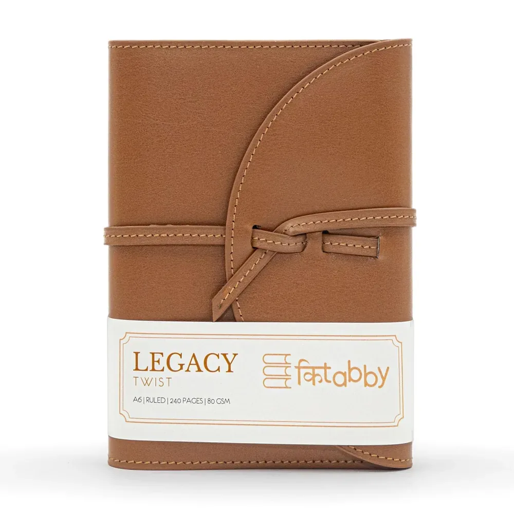Legacy Twist Notebook - Tan