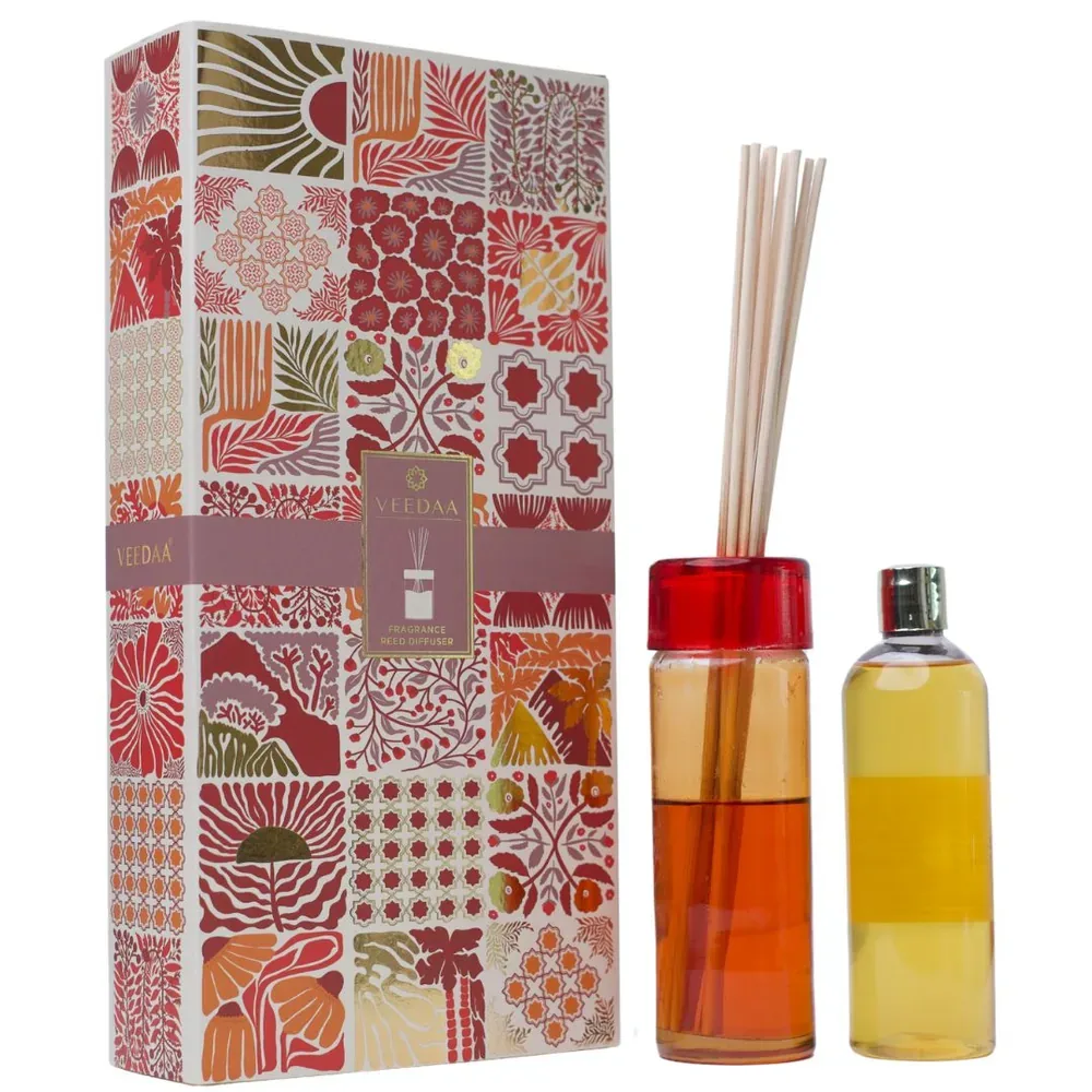 Victorian Tea Rose Ginza Reed Diffuser Set
