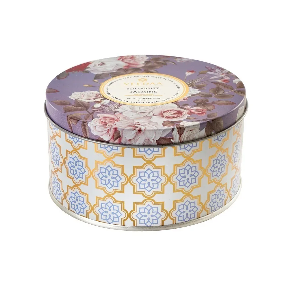 Midnight Jasmine 3-Wick Tin Scented Candle