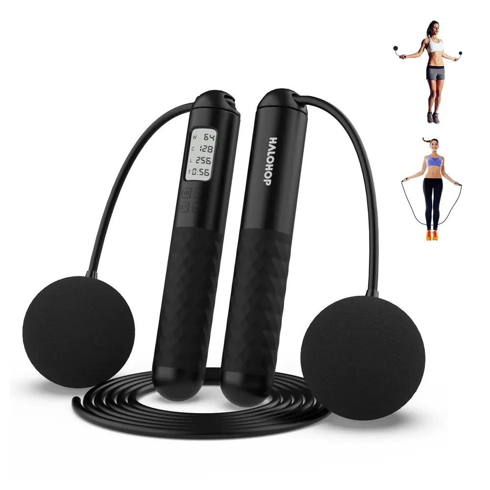 Counter-Weighted Ropeless Skipping Rope