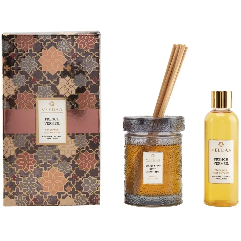 French Vermeil Classic Reed Diffuser Set
