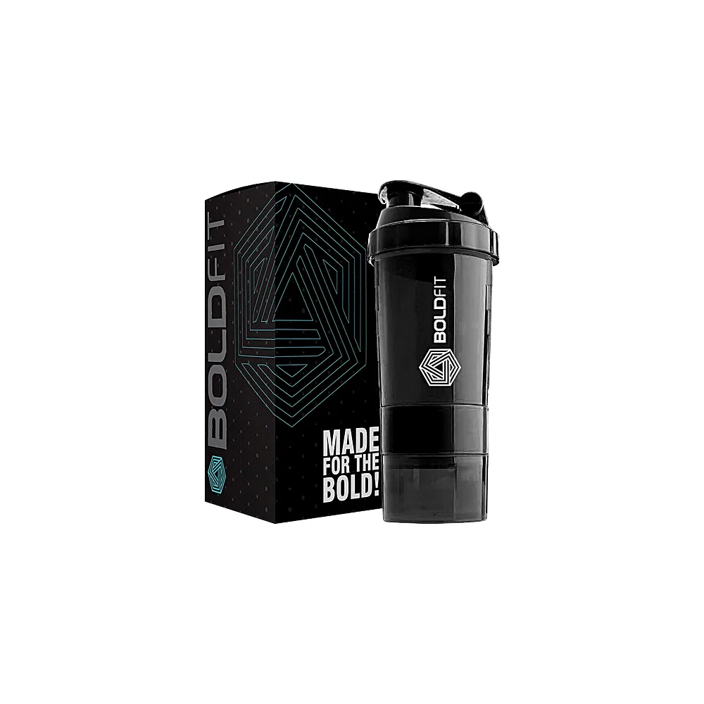 Spider Gym Shaker Bottle - Black
