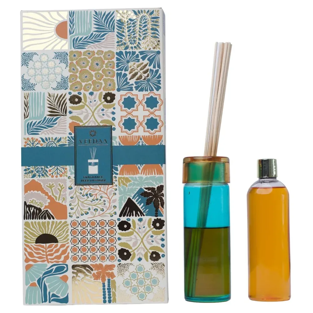 Wild Violet & Bergamot Ginza Reed Diffuser Set