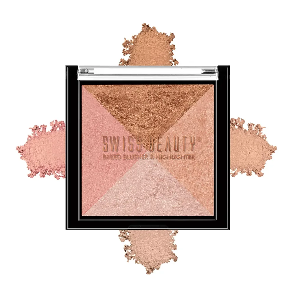 Mini Baked Blush & Highlighter Palette