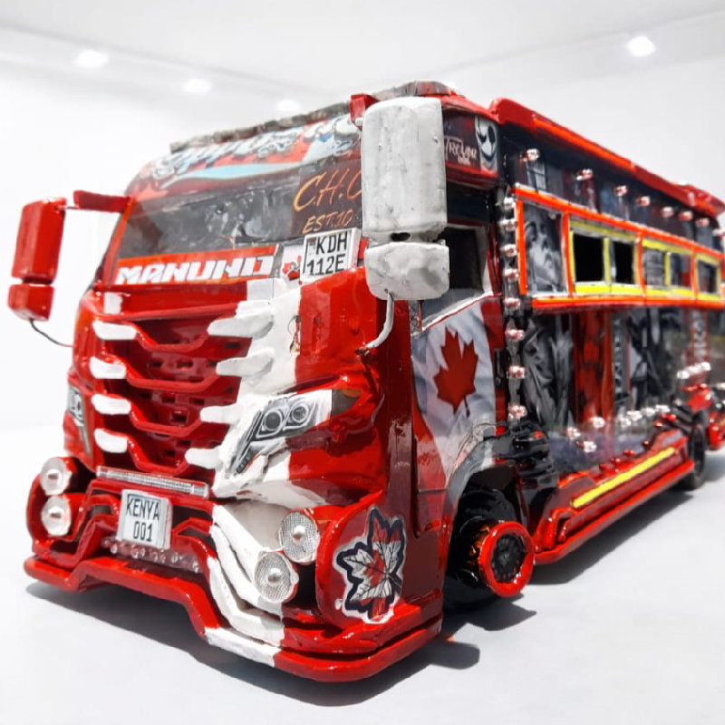 Crafted opposite matatu