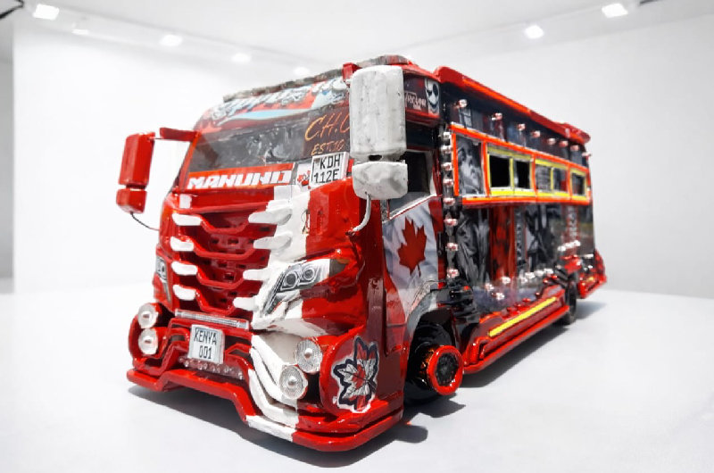 Crafted opposite matatu