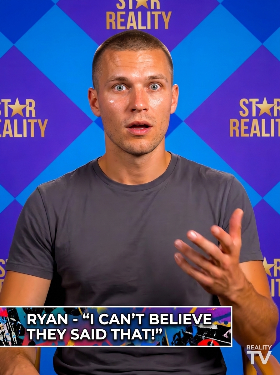 Reality TV Confessional AI photo style example generated with Elyra — The interview clip that becomes a global reaction meme.
