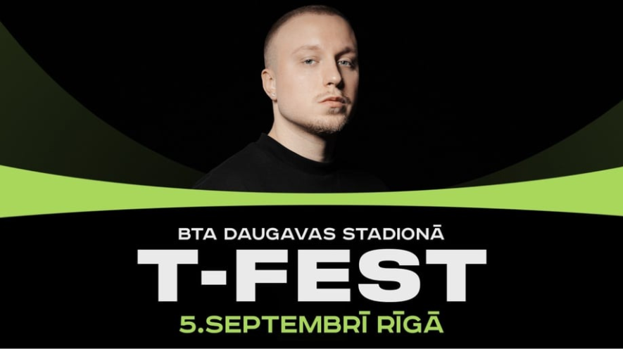 T-Fest lielais koncerts Rīgā