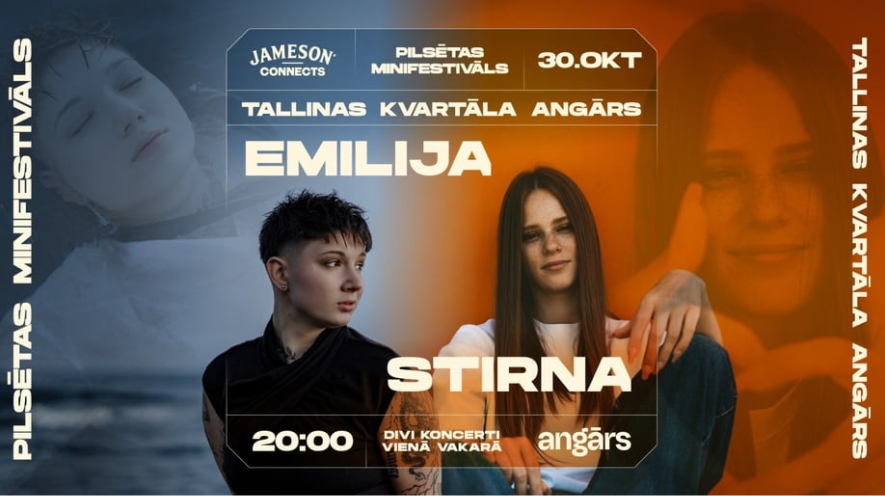 Pilsētas minifestivāls: Stirna un Emilija