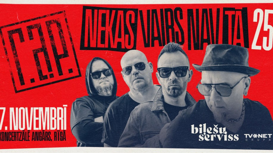 Grupas R.A.P. koncerts 'Nekas vairs nav tā 25'