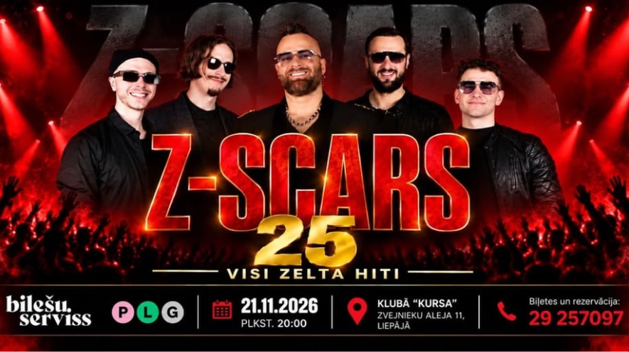 Z-Scars 25 gadu jubilejas koncerts